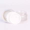 20g Hot sale frosted glass body cream jar eye cream container with screw lid